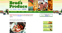Desktop Screenshot of bradsproduce.com